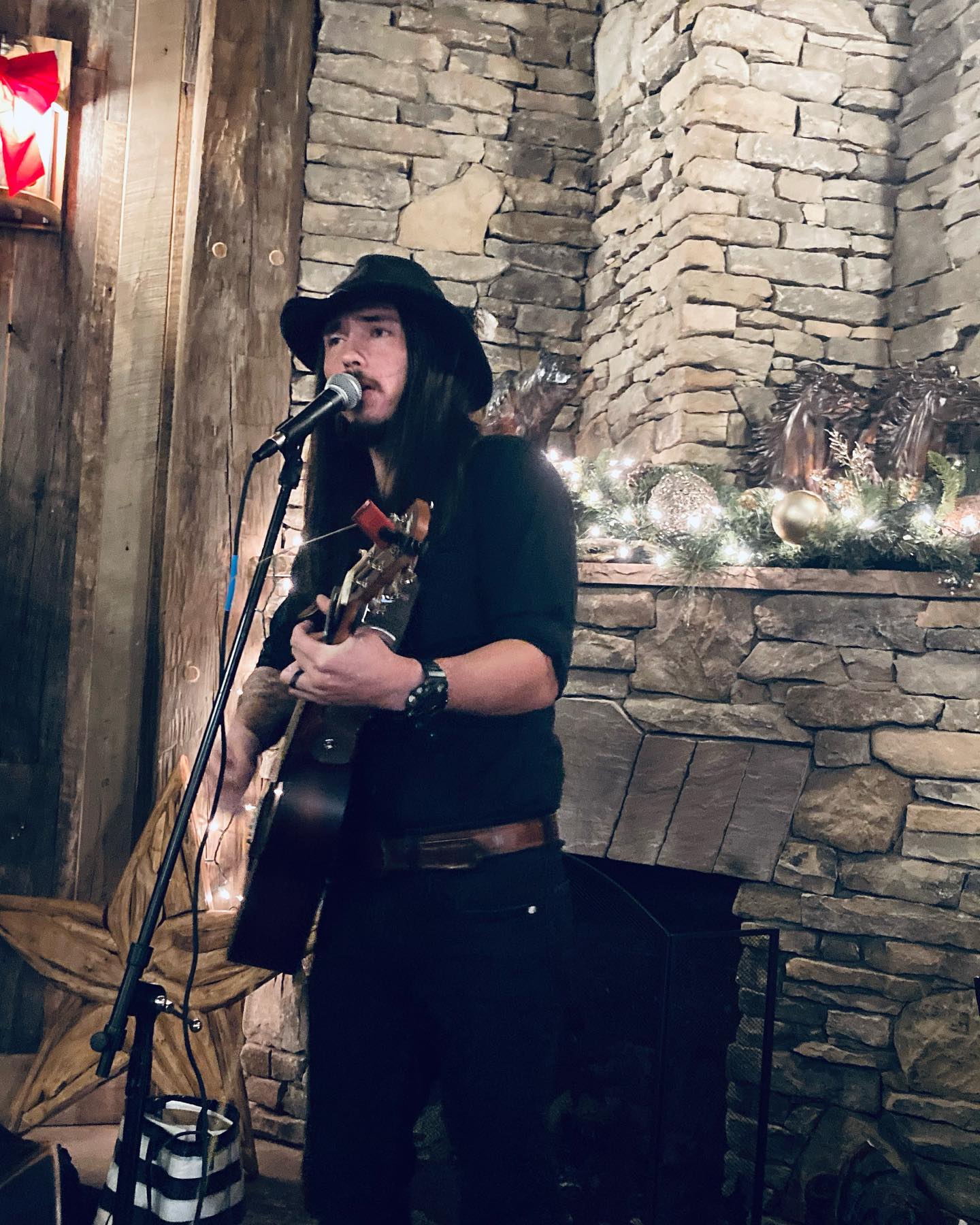 Chad Cox performing live on stage